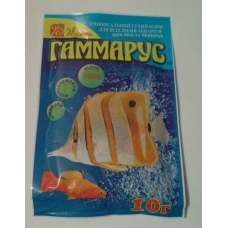  Корм для рыб "Гамарус "Зернышко, 10г
